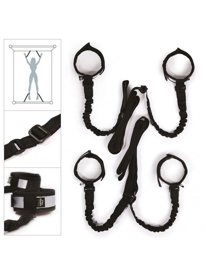 Completely His - FSoG Bed Spreader with Bungee Strap