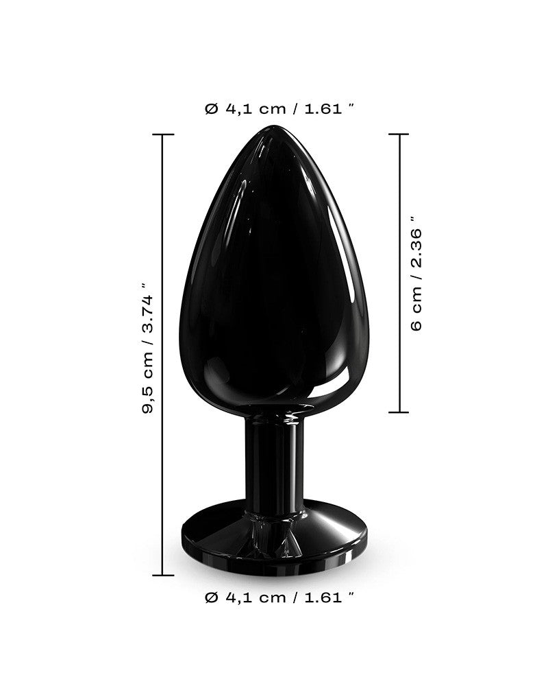 Dorcel - Diamond Plug Maat L - Butt Plug - Zwart
