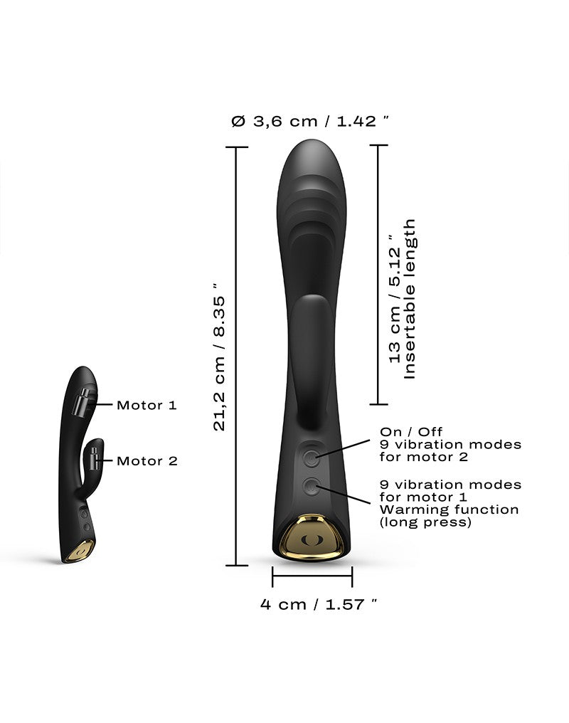 Dorcel - Flexi Rabbit - Verwarmde Rabbit Vibrator