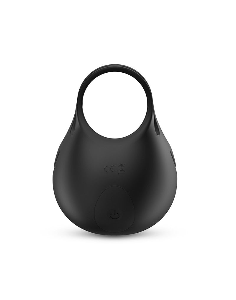 Dorcel - Fun Bag - Vibrerende Cockring en Testikel Stimulator - Zwart - 6072479
