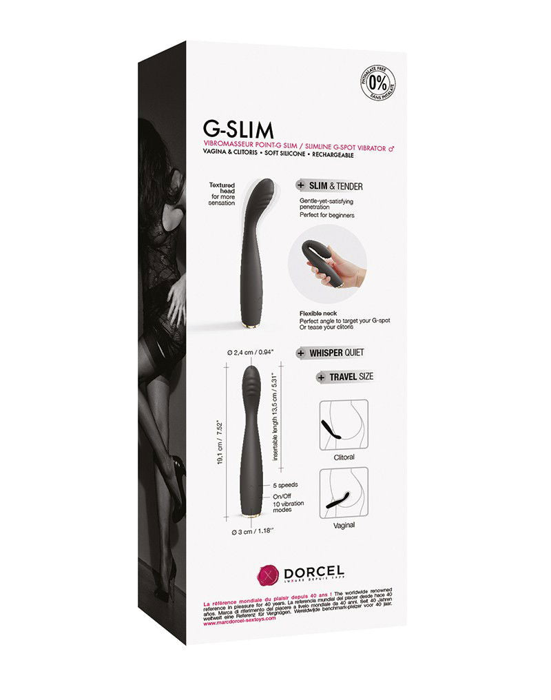 Dorcel - G-Slim - G-Spot Vibrator - Zwart 6072639