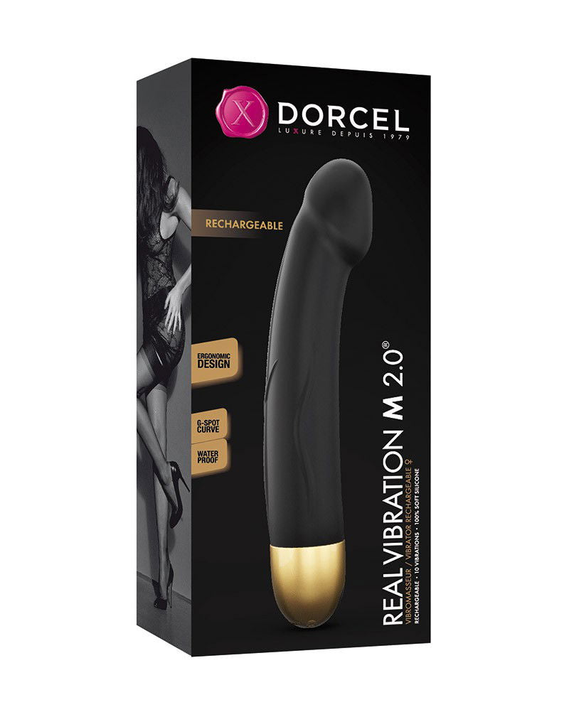Dorcel - Real Vibration M 2.0 Black-Gold 6072233