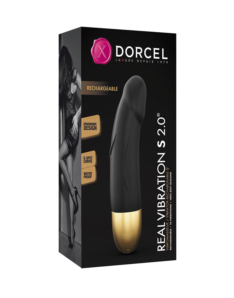 Dorcel - Real Vibration S 2.0 Black-Gold 6072202