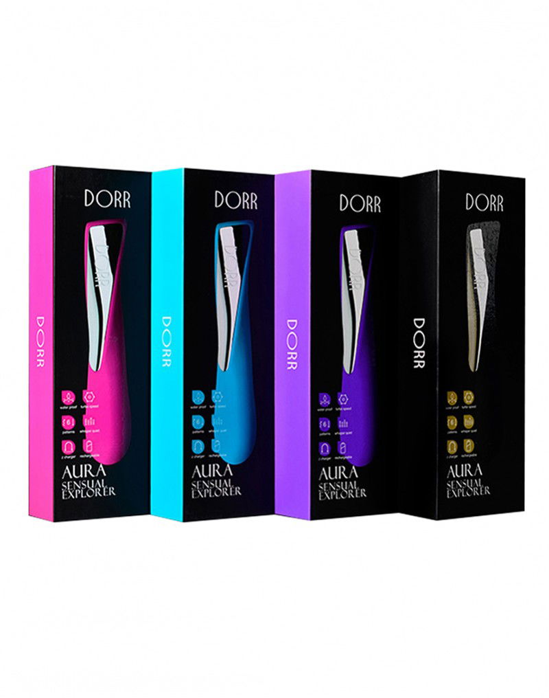 DORR - Aura - Klassieke Vibrator - Zwart