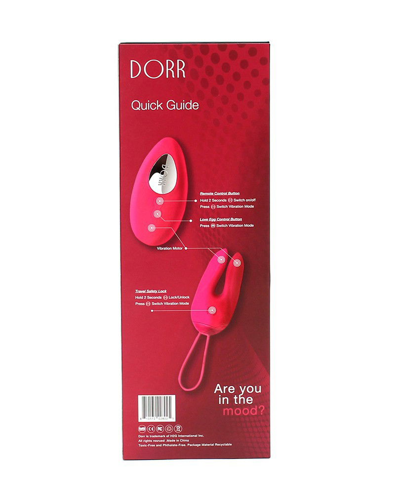 DORR - Ozzy - Rabbit Egg Vibrator + Lay-on Vibrator