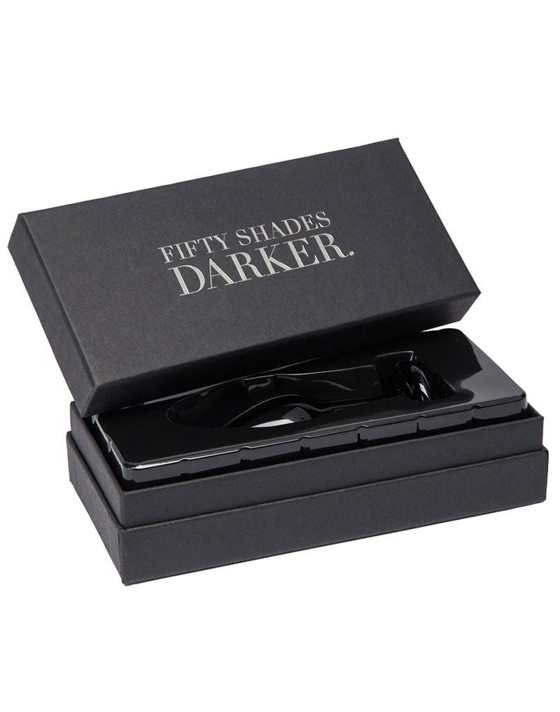 Something Darker - FSoG "Darker" Glass Butt Plug