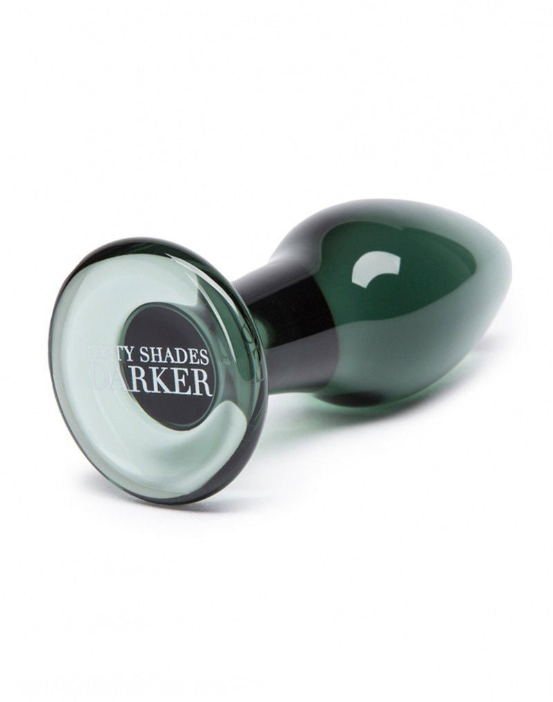 Something Darker - FSoG "Darker" Glass Butt Plug