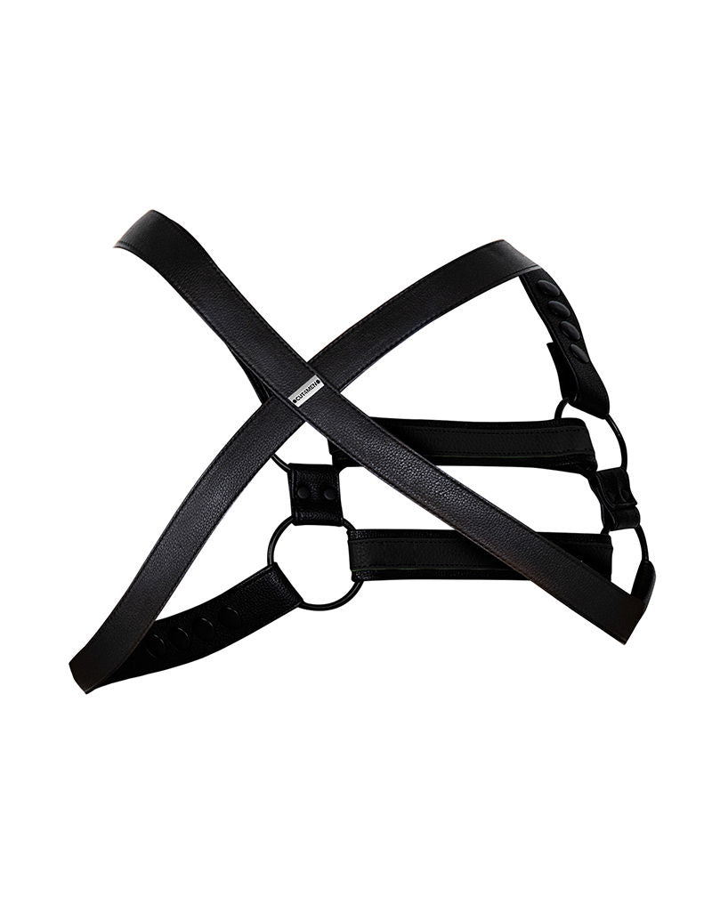 H4RNESS by C4M - 4WAY Harnas - Zwart