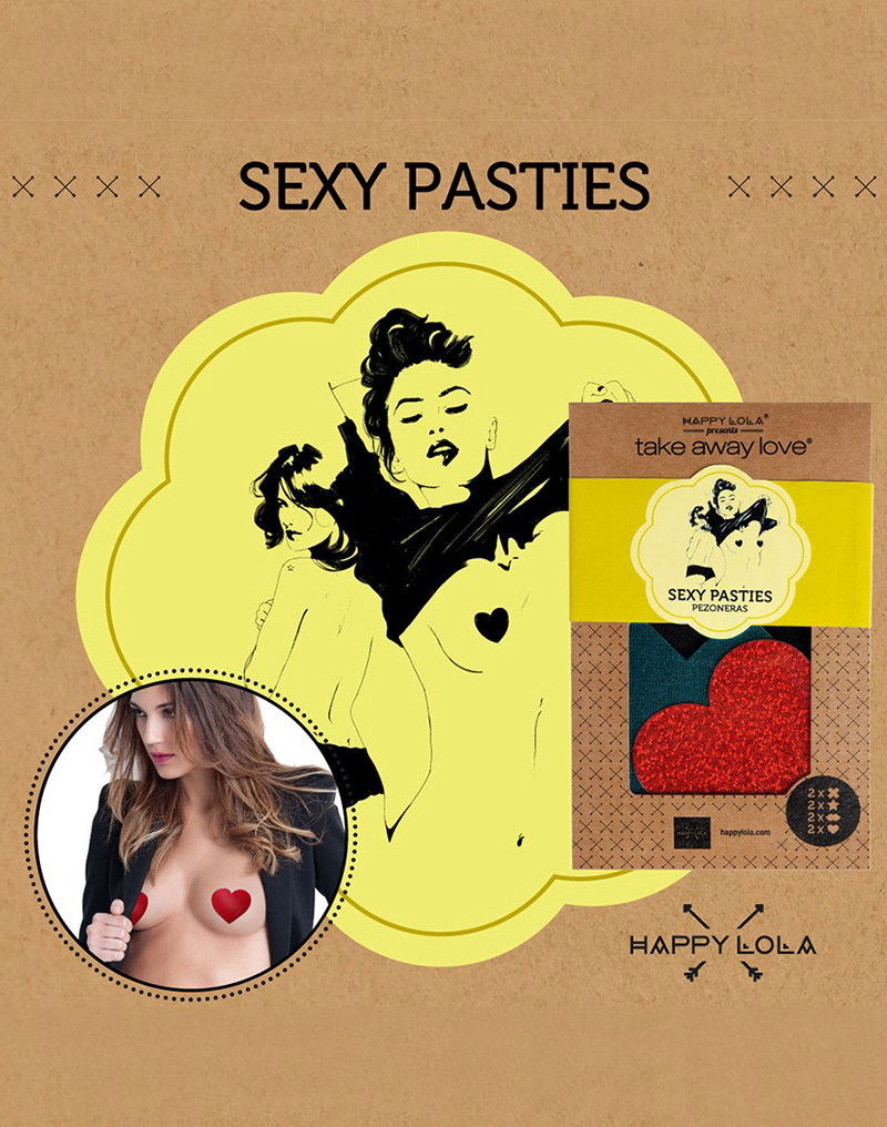 Happy Lola - Sexy Pasties Tepel Covers 4 Paar