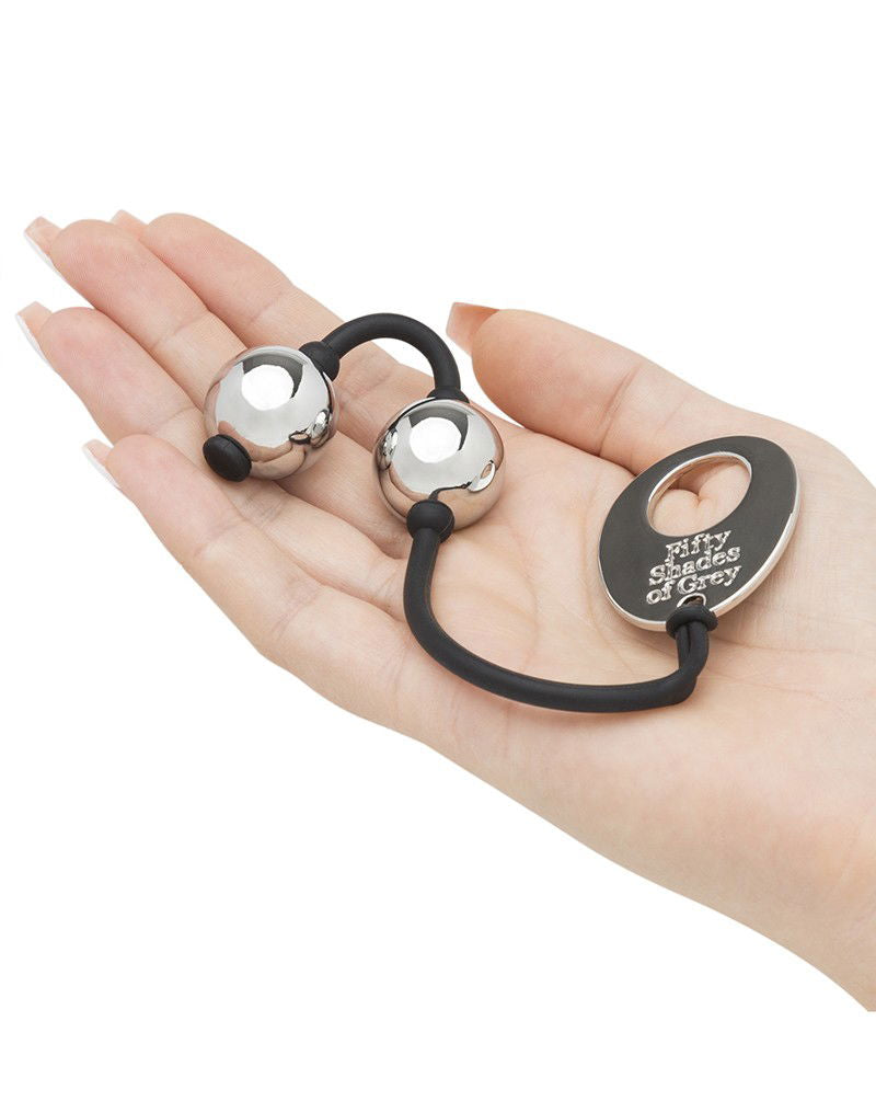 Inner Goddess - FSoG Mini Silver Pleasure Balls