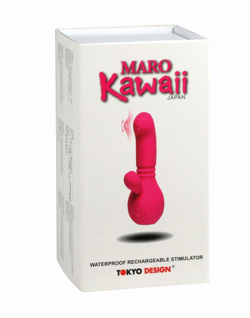 Kawaii - Maro 5 - Rabbit Vibrator - Cerise