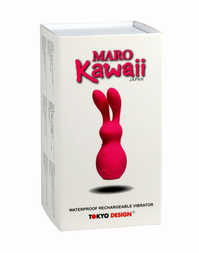 Kawaii - Maro 6 - Rabbit Vibrator - Cerise