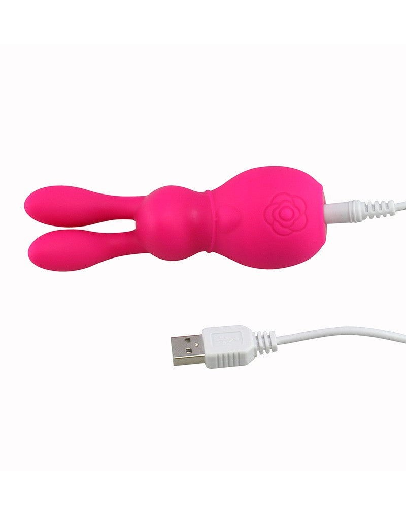 Kawaii - Maro 6 - Rabbit Vibrator - Cerise