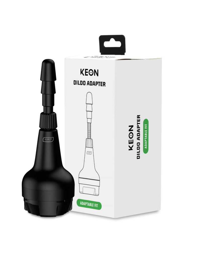 KIIROO - Dildo Adapter voor KEON Masturbator (exclusief dildo) - Zwart