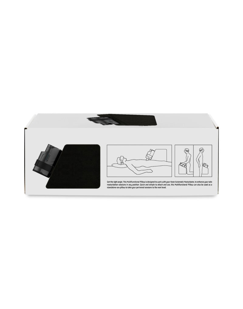 KIIROO - Multifunctioneel Kussen voor KEON Masturbator - Zwart