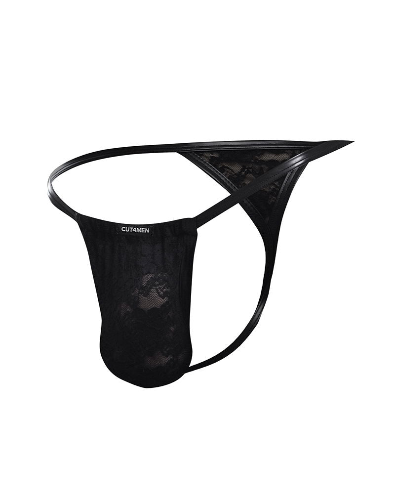 L4CE by C4M - G-String - Zwart