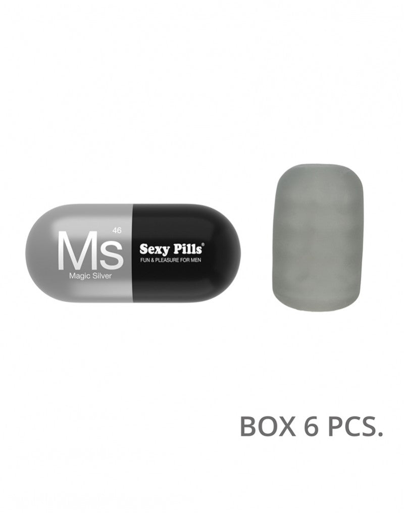 Love to Love - 6 stuks Sexy Pills Magic Silver