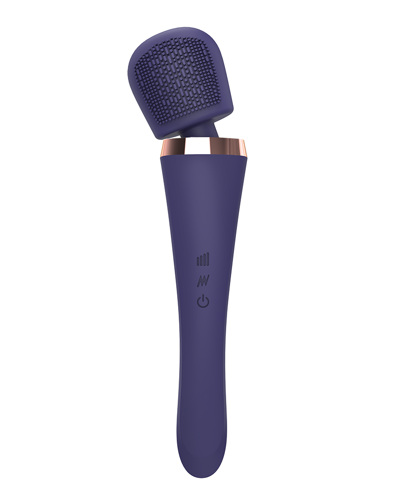 Love to Love - Brush Crush - Wandvibrator - Indigo