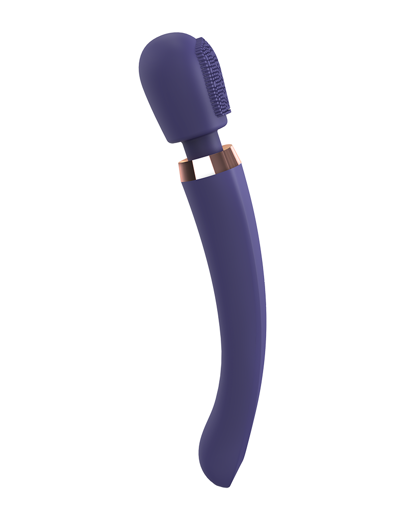 Love to Love - Brush Crush - Wandvibrator - Indigo