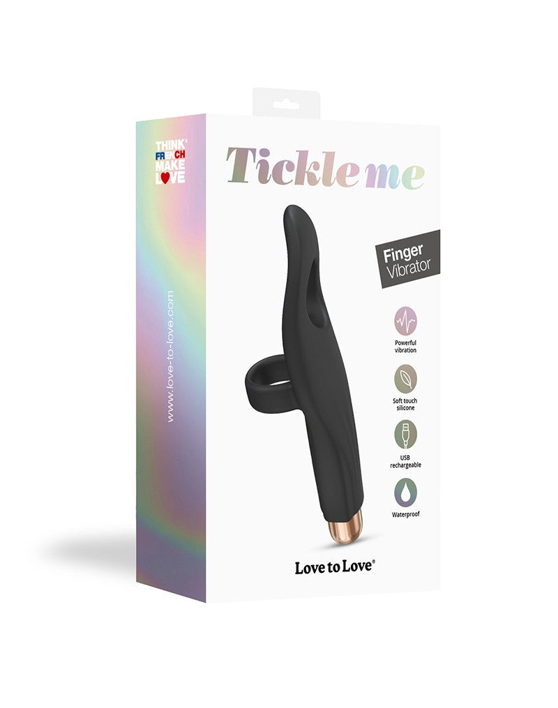 Love to Love - Vibrating Tickle Me - Vinger Vibrator