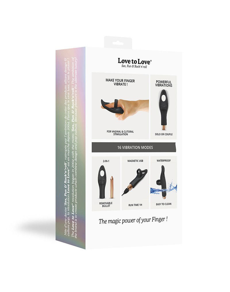 Love to Love - Vibrating Tickle Me - Vinger Vibrator