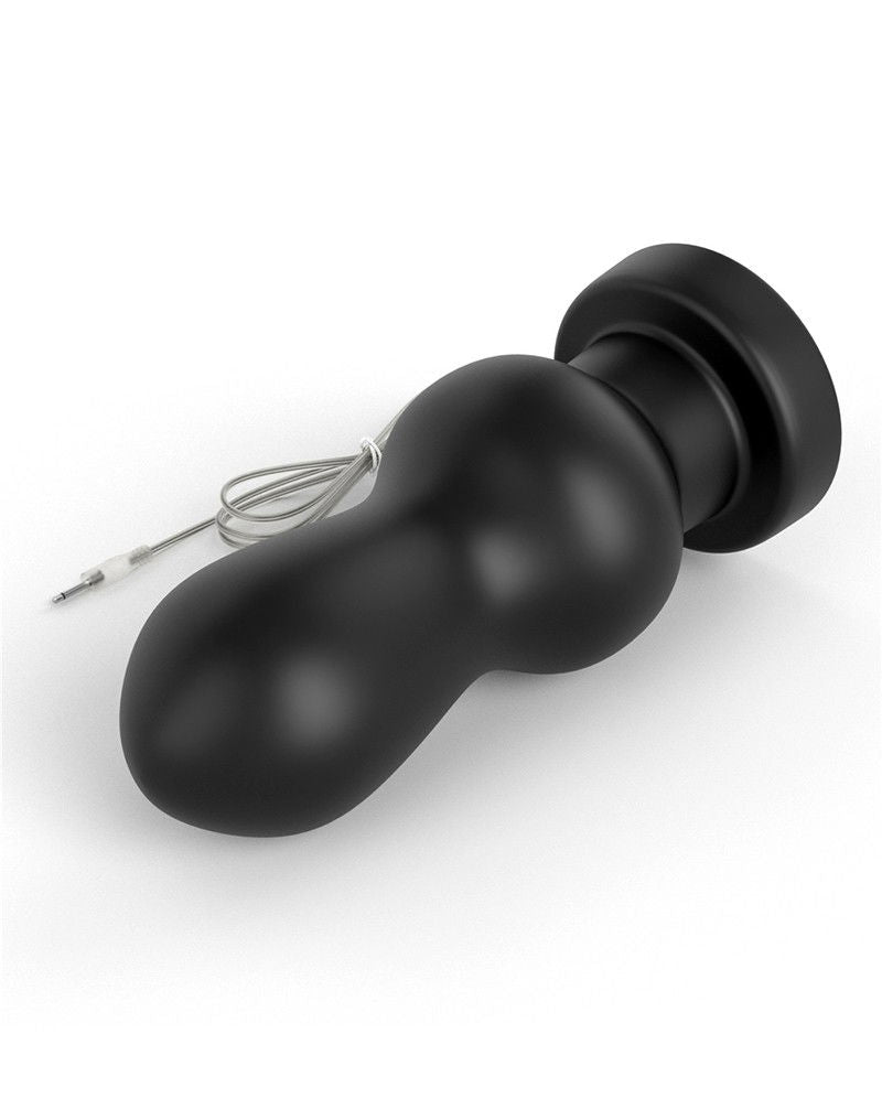 LoveToy - King Size Vibrating Anal Rammer 18 cm - Zwart