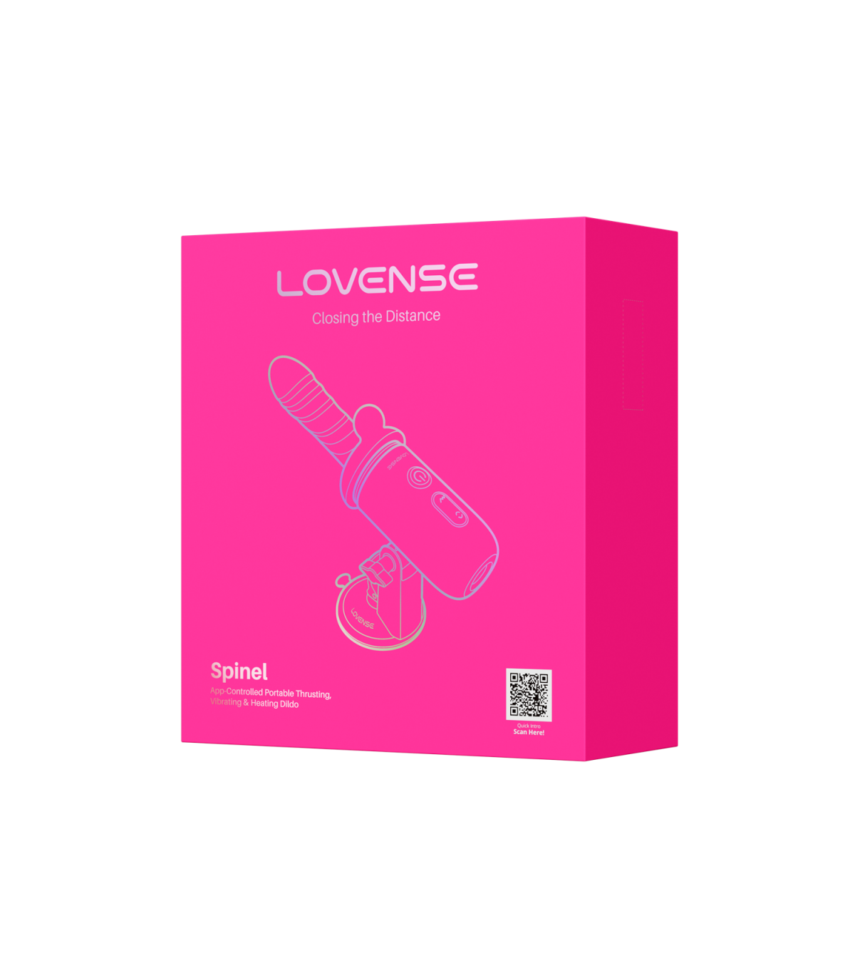 Lovense Spinel – App-Gestuurde Thrusting & Vibrerende Toy voor Intense Beleving