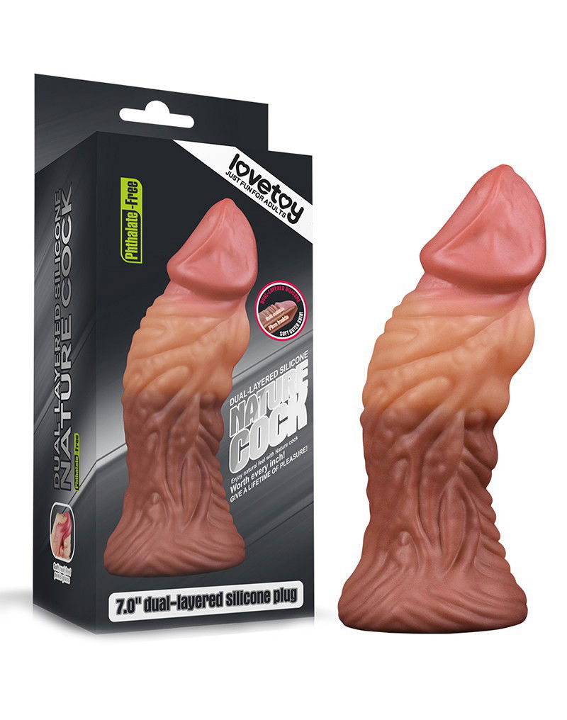 LoveToy - Dildo met Aderen