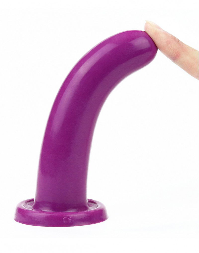 LoveToy - Holy Dong Medium Dildo 13.5 cm - Paars