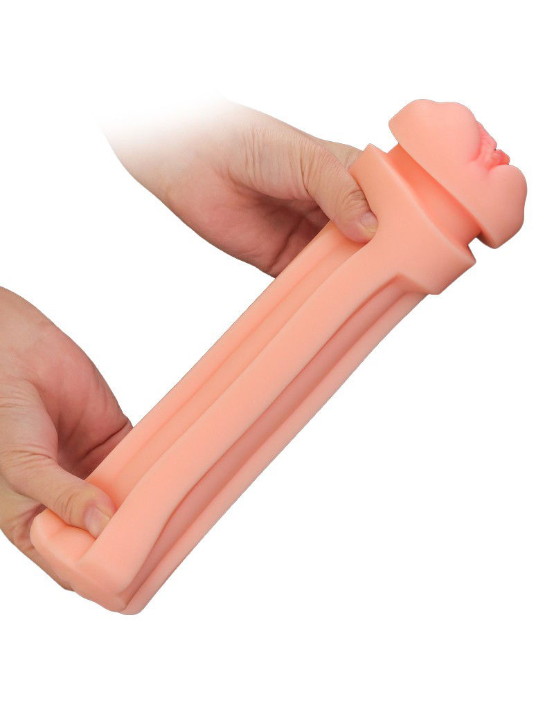 LoveToy - Pleasure Brew Blonde Ale Vagina Masturbator - Nude & Geel