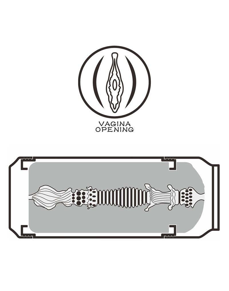 LoveToy - Pleasure Brew Blonde Ale Vagina Masturbator - Nude & Geel