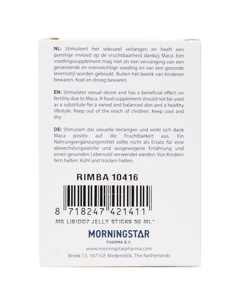 Morningstar - Libido7 Jelly Sticks - 50 ml