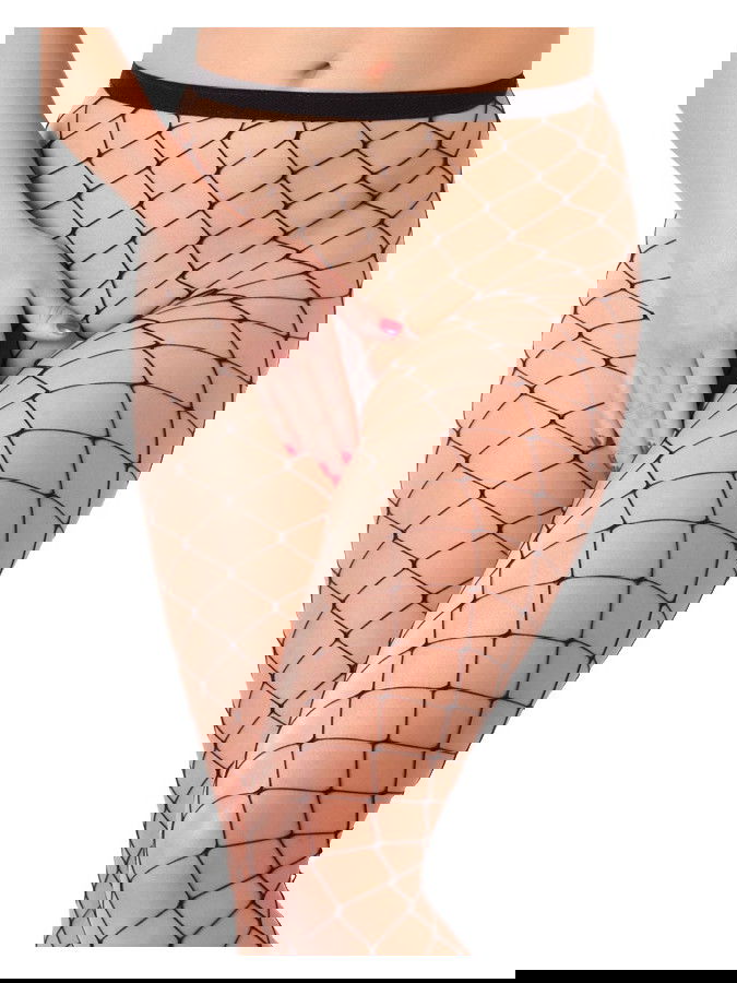 Amorable by Rimba - Net Panty - One Size - Zwart