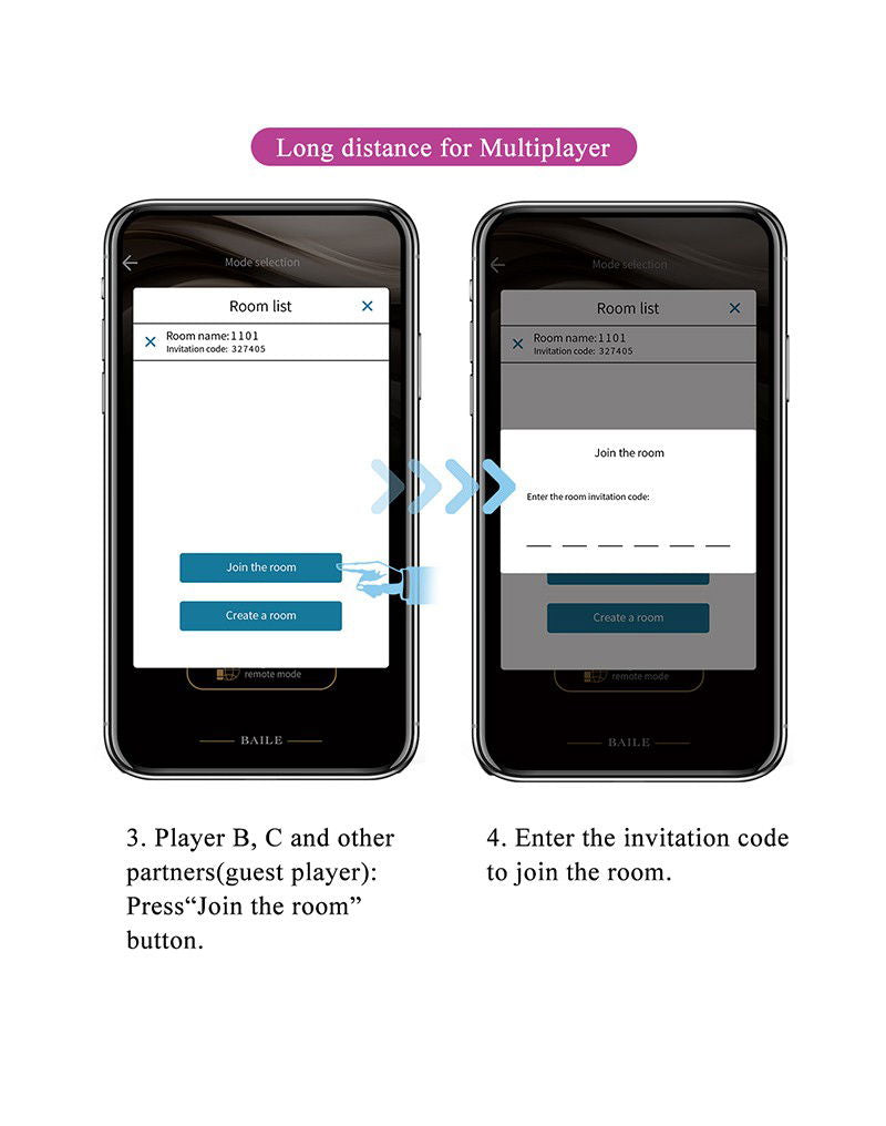 Pretty Love - Baird - Draagbare G-Spot Vibrator met App-bediening - Paars