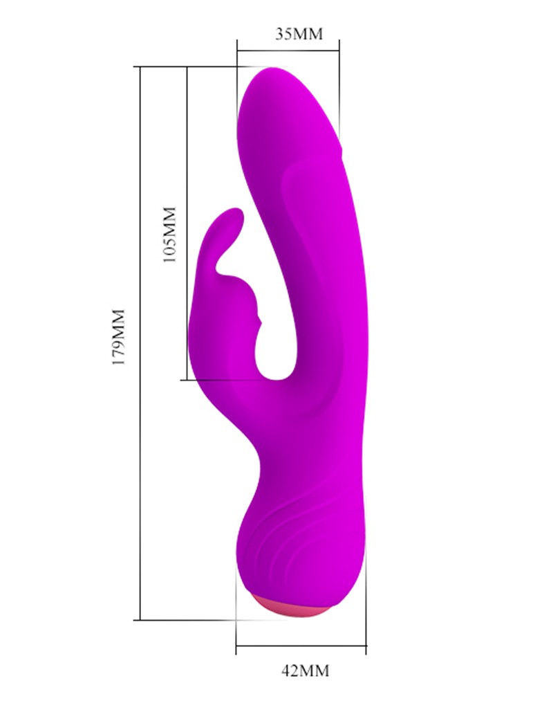 Pretty Love Broderick - Bendable Rabbit vibrator