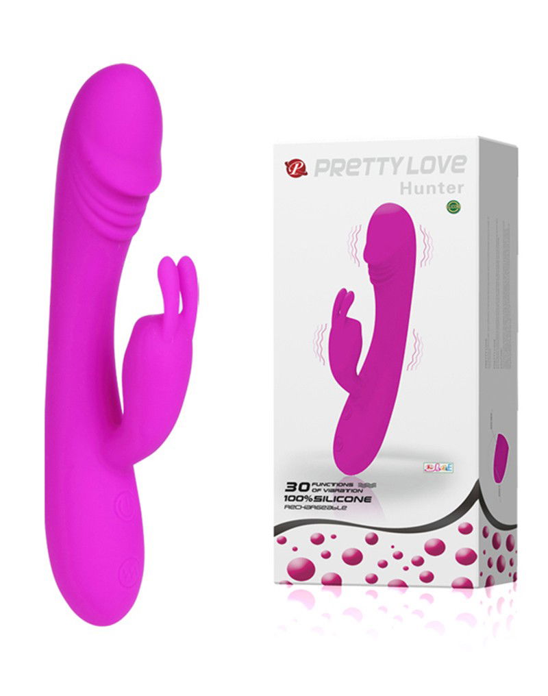Pretty Love - Hunter - Rabbit Vibrator - Dieproze