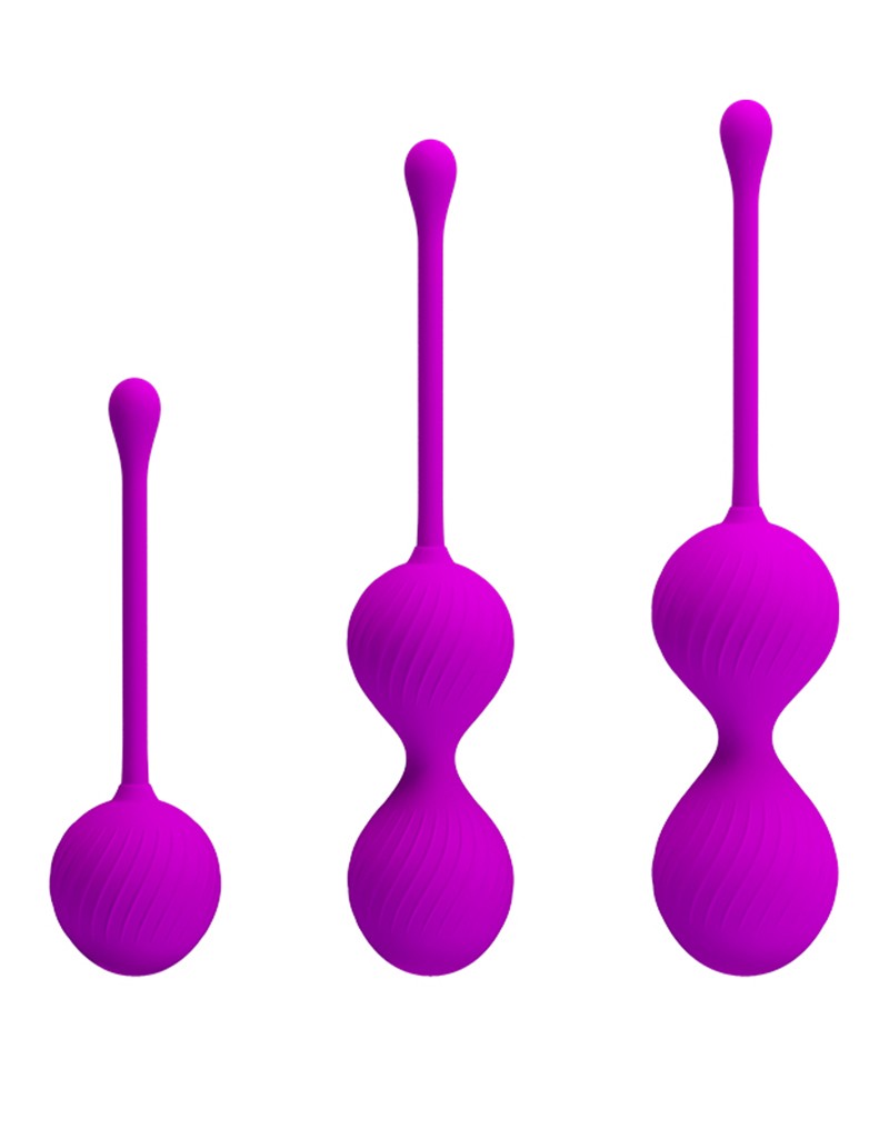Pretty Love Kegel Ball training set