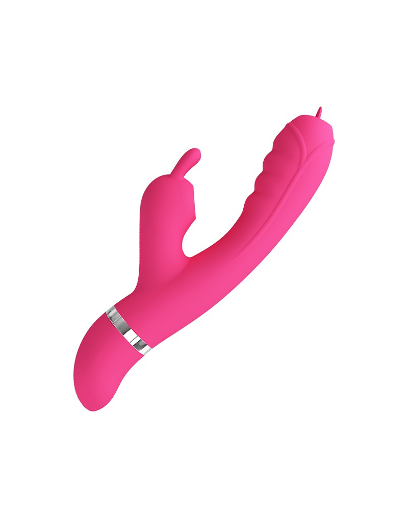 Pretty Love - Phoenix - Rabbit Vibrator met Zuigfunctie - Roze