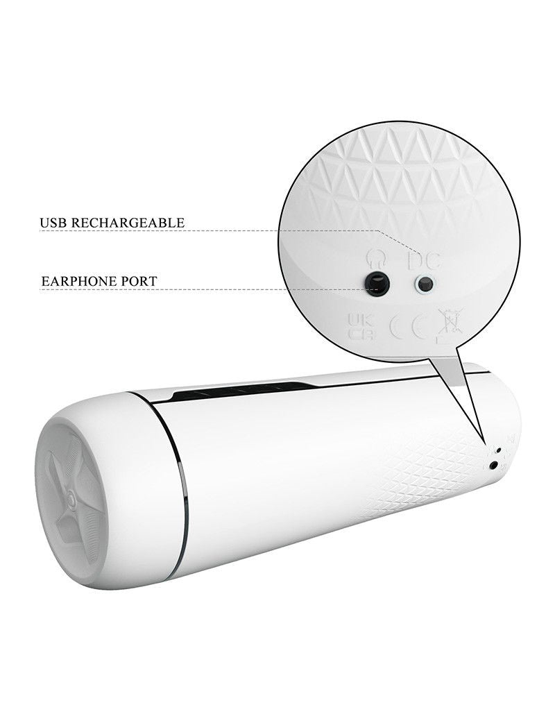 Pretty Love - Sienna - Automatisch Vibrerende Masturbator met Zuig- en Kreunfunctie