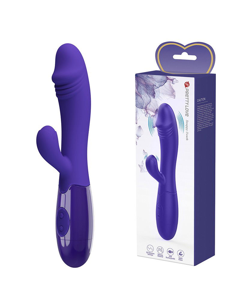 Pretty Love - Snappy-Youth - Rabbit Vibrator - Paars