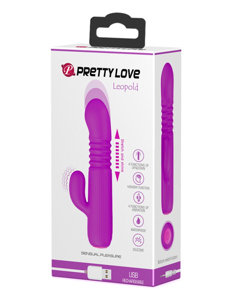 Pretty Love - Mini Thrusting Rabbit vibrator