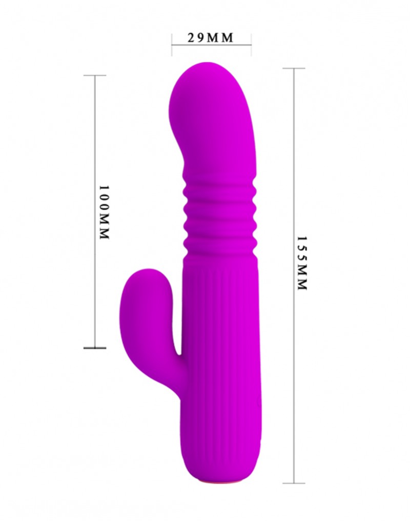 Pretty Love - Mini Thrusting Rabbit vibrator