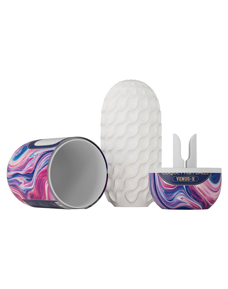 Pretty Love - Venus X - Coquettisch Ball - Masturbator - Wit