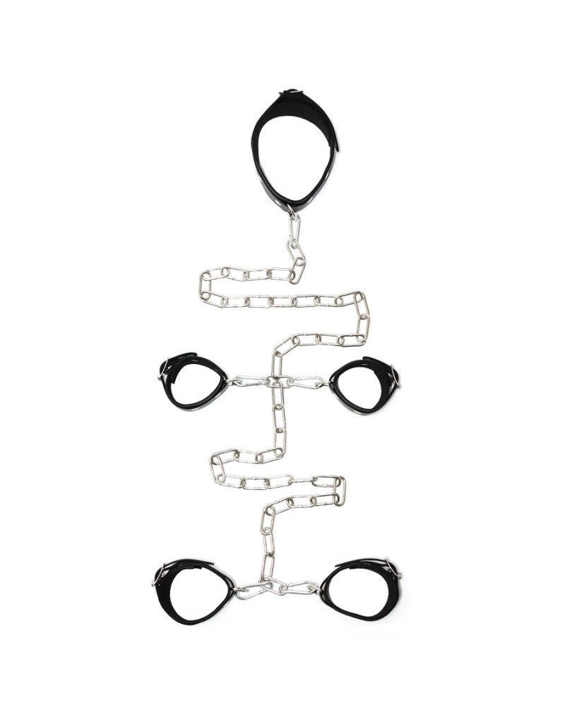 Rimba - Hals - arm - voetboeien combinatie met ketting