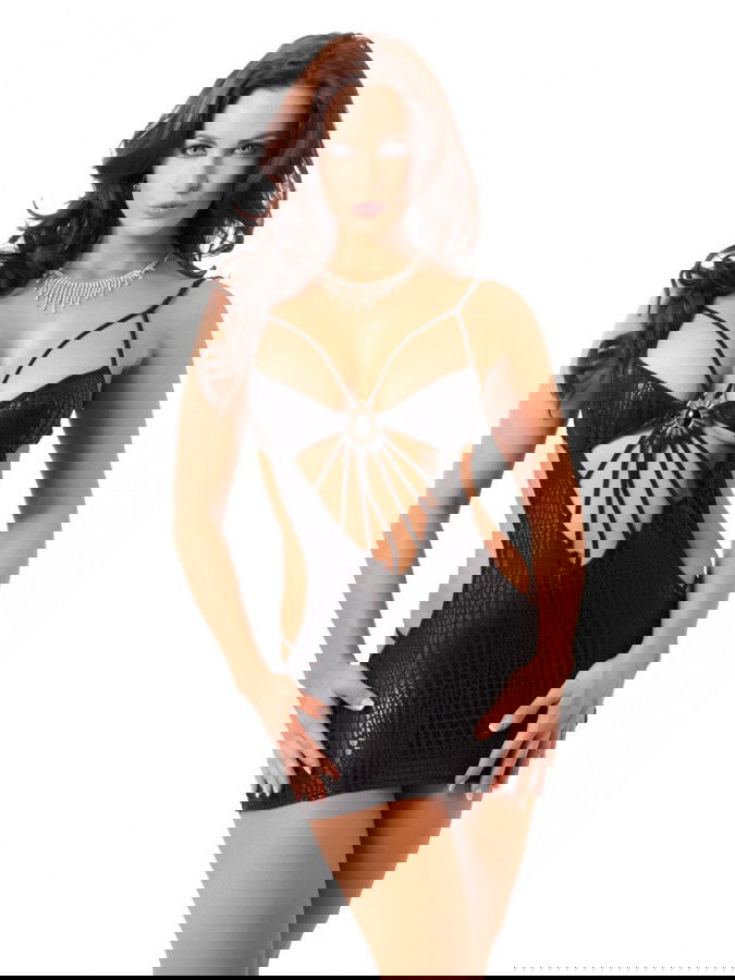 Rimba - Jurkje met decoratie + G-String