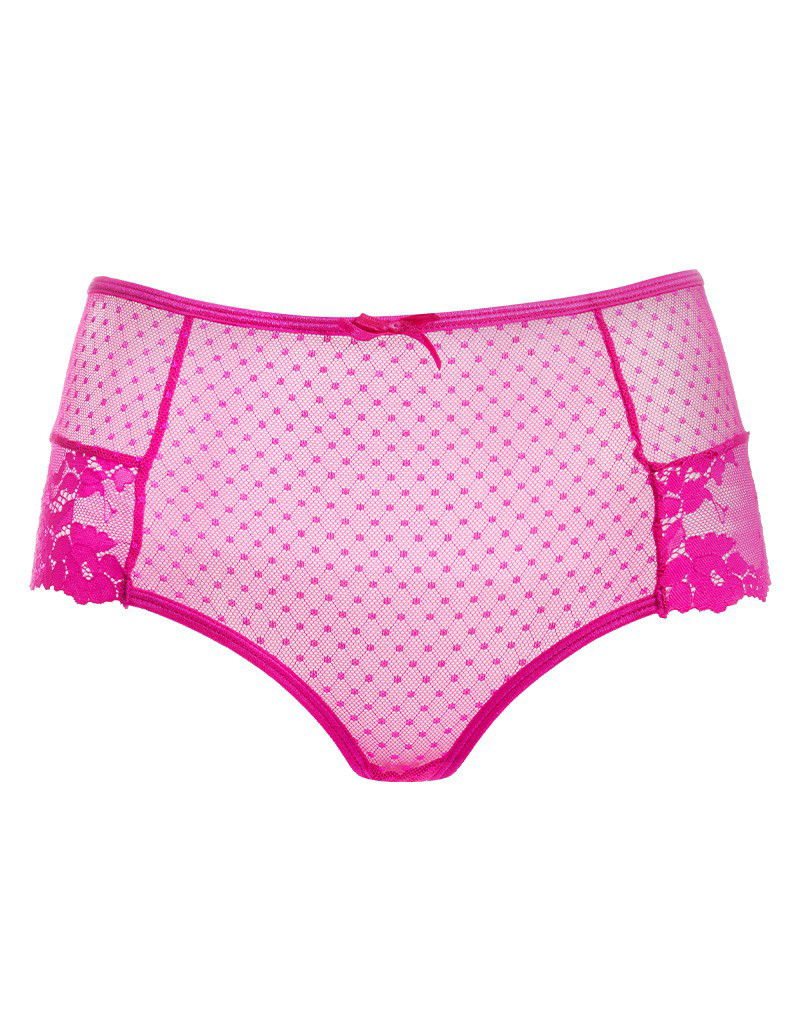 Amorable by Rimba - Slip met Open Achterkant - One Size - Roze