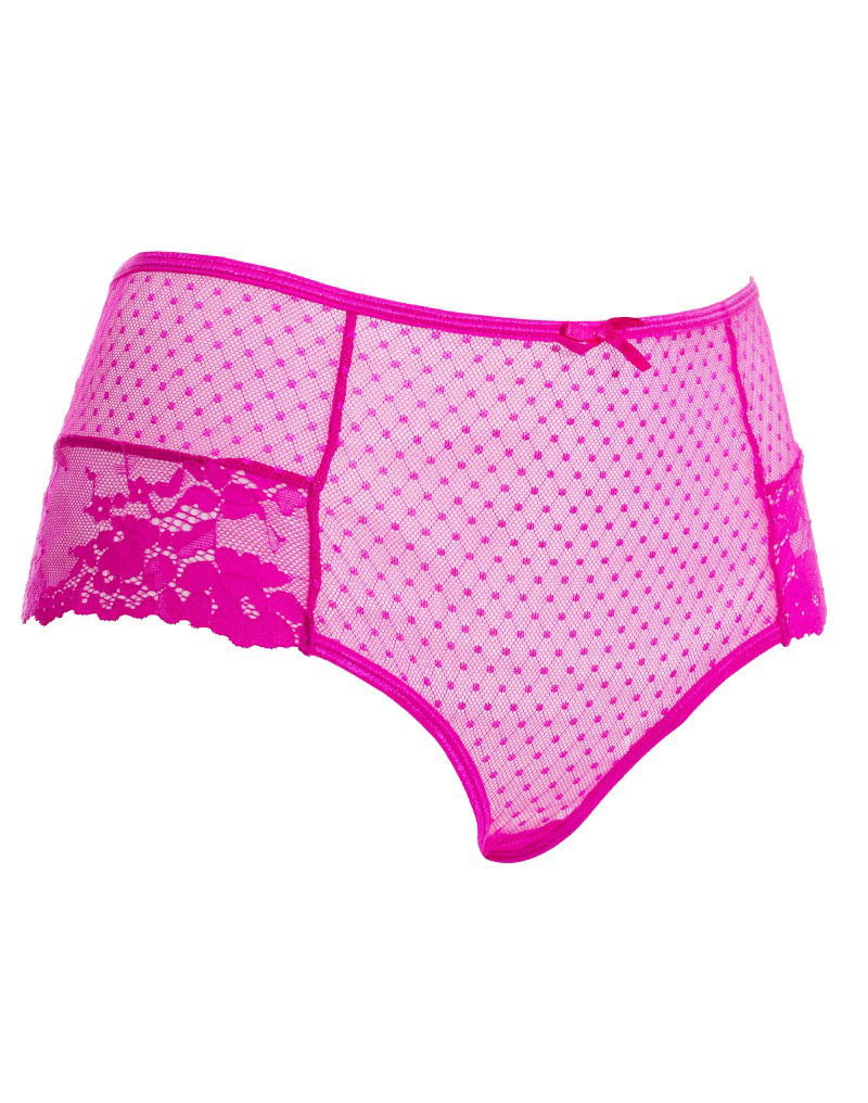 Amorable by Rimba - Slip met Open Achterkant - One Size - Roze