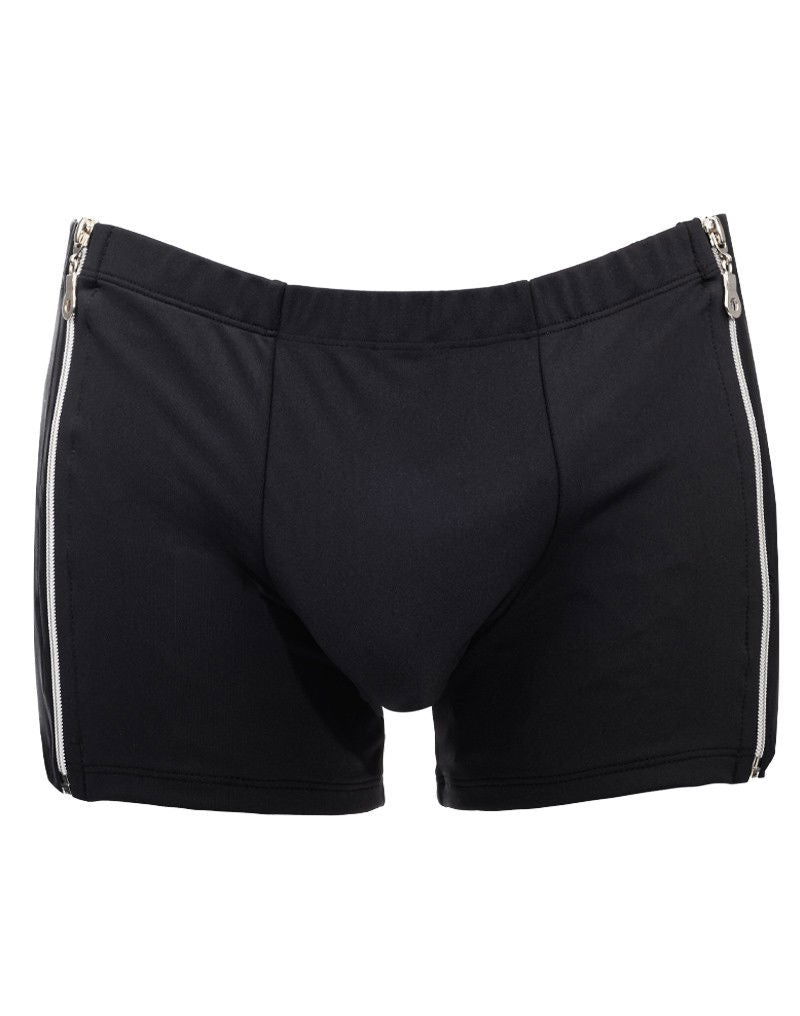Amorable by Rimba - Boxershort met 2 ritsen - One Size - Zwart
