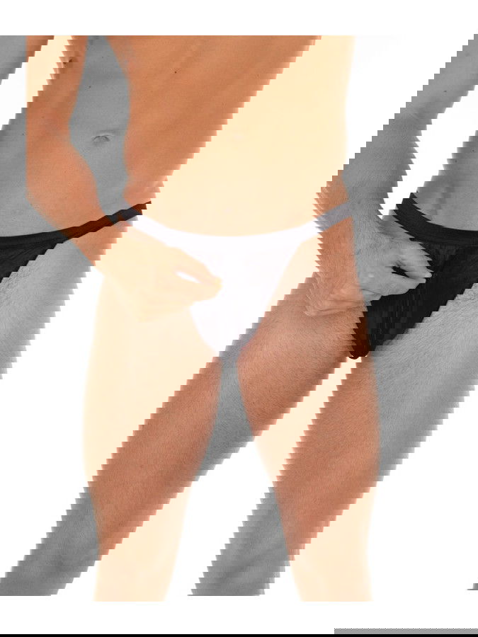 Amorable by Rimba - Doorzichtige string met ritssluiting - One Size