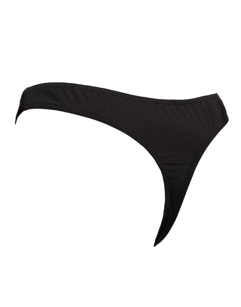 Amorable by Rimba - String met netstof - One Size - Zwart